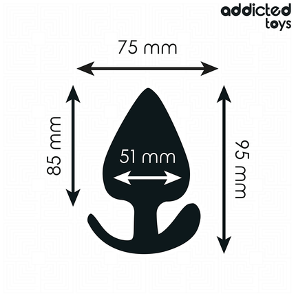 ADDICTED TOYS - PLUG ANAL TAILLE XL 9.5 CM