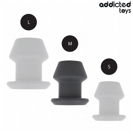 ADDICTED TOYS - PLUG ANAL CREUX EXTRÊME TAILLE M 8,7 CM