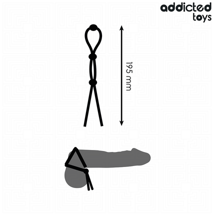 ADDICTED TOYS - CORDE TRIPLE BOUCLE