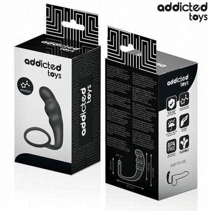 ADDICTED TOYS - PLUG ANAL AVEC ANNEAU MODÈLE 4