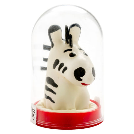 CONDOMERIE - PRÉSERVATIFS FANTAISIE PEINTS À LA MAIN ZEBRA
