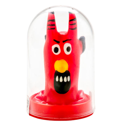 CONDOMERIE - PRÉSERVATIFS FANTAISIE PEINTS À LA MAIN RED DEVIL