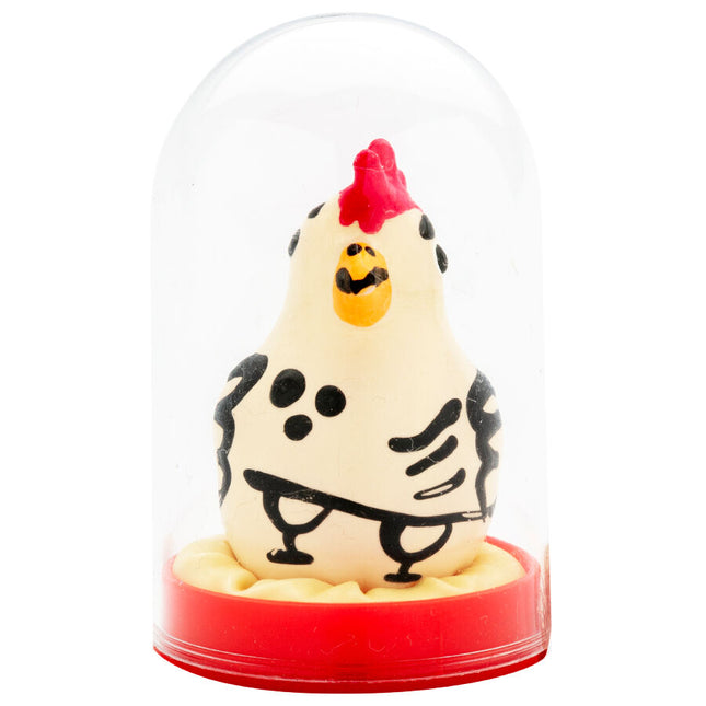 CONDOMERIE - PRÉSERVATIFS FANTAISIE PEINTS À LA MAIN COQ COCKY