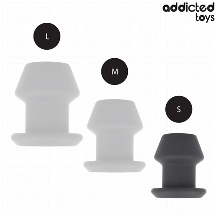 ADDICTED TOYS - PLUG ANAL CREUX EXTRÊME TAILLE S 7,5 CM