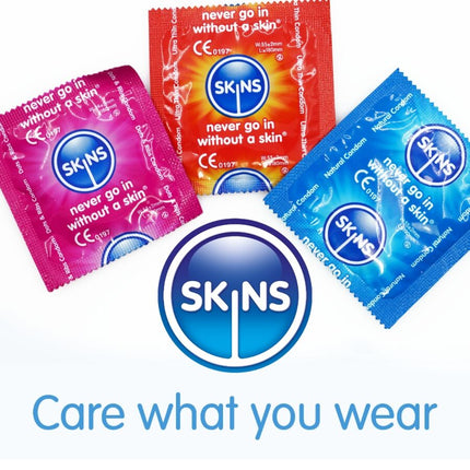 SKINS - PACK DE 4 PRÉSERVATIFS PREMIUM ASSORTIS