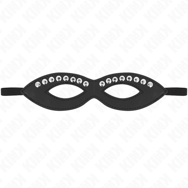 KINK - MASQUE POUR LES YEUX AVEC MINI RIVETS MODÈLE 1 20,5 x 5,5 CM