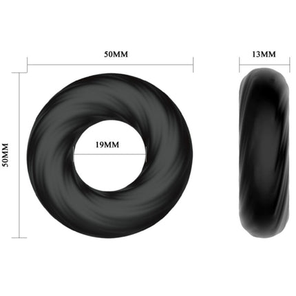 CRAZY BULL - BAGUE EN SILICONE SPIRALE