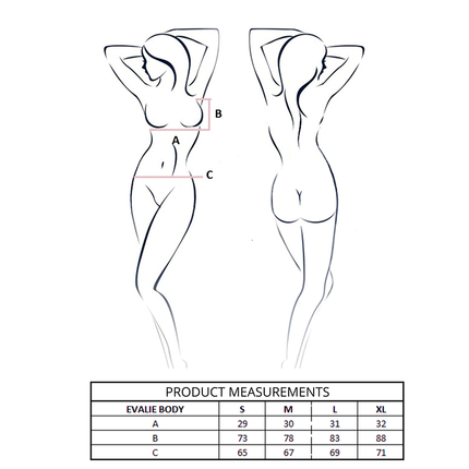 PASSION - BODY EVALIE ROUGE S/M