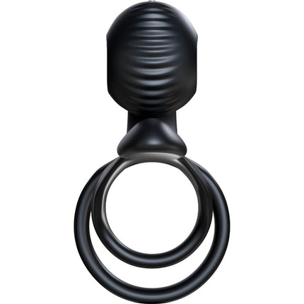 SNAIL VIBE - JOVI BAGUE POUR COUPLES TÉLÉCOMMANDE NOIRE