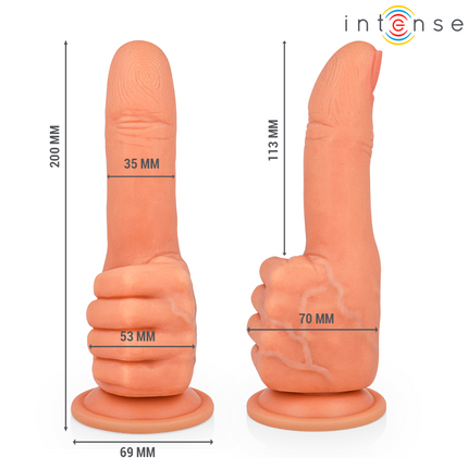 INTENSE - BENDER STIMULATEUR POINT G MAIN FLEXIBLE 11,3 CM