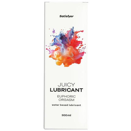 SATISFYER - LUBRIFIANT À BASE D'EAU JUICY POUR UN ORGASME EUPHORIQUE 300 ML
