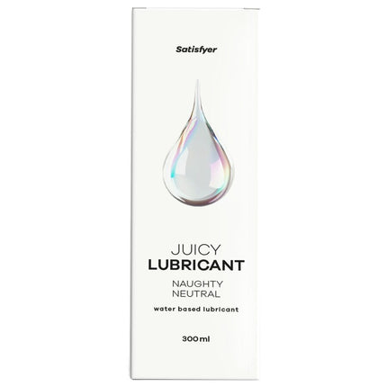 SATISFYER - LUBRIFIANT À BASE D'EAU JUICY NAUGHTY NEUTRAL 300 ML
