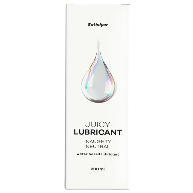 SATISFYER - LUBRIFIANT À BASE D'EAU JUICY NAUGHTY NEUTRAL 300 ML