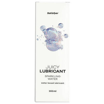 SATISFYER - LUBRIFIANT À BASE D'EAU JUICY EAU PÉTILLANTE 300 ML