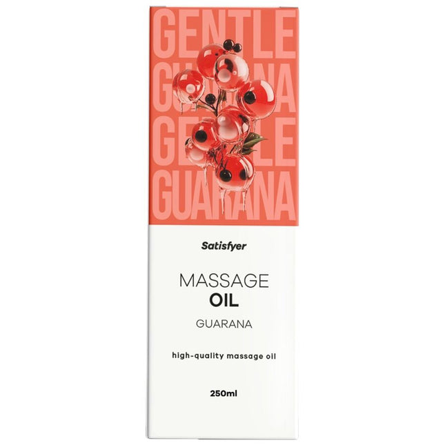 SATISFYER - HUILE DE MASSAGE DE HAUTE QUALITÉ AU GUARANA 250 ML