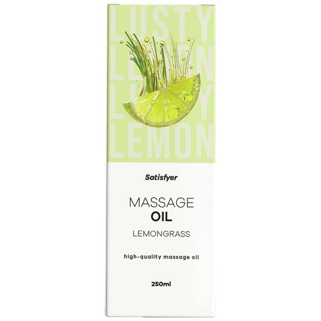 SATISFYER - HUILE DE MASSAGE DE HAUTE QUALITÉ À LA CITRONNELLE 250 ML