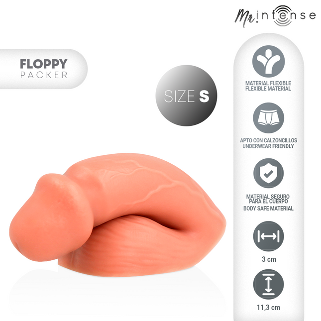 MR INTENSE - LOPPPY PACKER PÉNIS FROID RÉALISTE AVEC TESTICULES TAILLE S