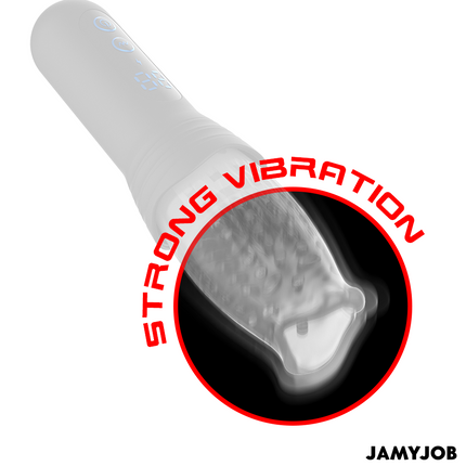 JAMYJOB - SPINJOB 2.0 MASTURBATEUR AVEC MOUVEMENT DE POUSSÉE ET DE ROTATION