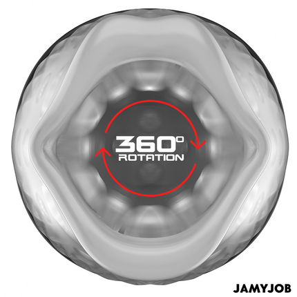 JAMYJOB - SPINJOB 2.0 MASTURBATEUR AVEC MOUVEMENT DE POUSSÉE ET DE ROTATION