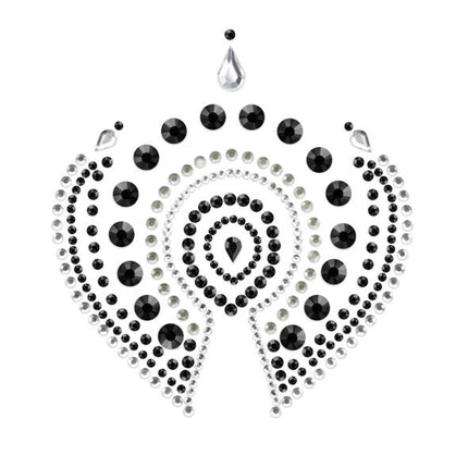 BIJOUX - INDISCRETS FLAMBOYANT NOIR & ARGENT