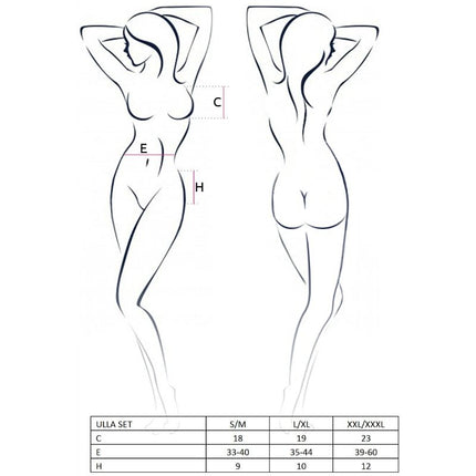 PASSION - ENSEMBLE FEMME ULLA TAILLE L/XL