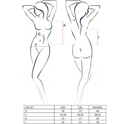 PASSION - ENSEMBLE ZOE FEMME TAILLE L/XL
