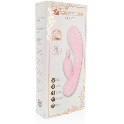 PRETTY LOVE - SMART VIBRATEUR AVEC OREILLES HUGO RABBIT