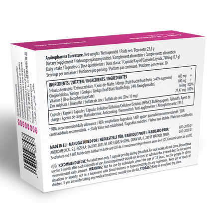 ANDROPHARMA - TRAITEMENT  COURBURE PEYRONIE