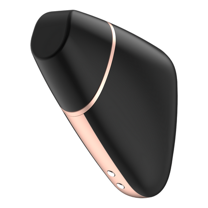 SATISFYER - STIMULATEUR ET VIBRATEUR AIR LOVE TRIANGLE BLANC