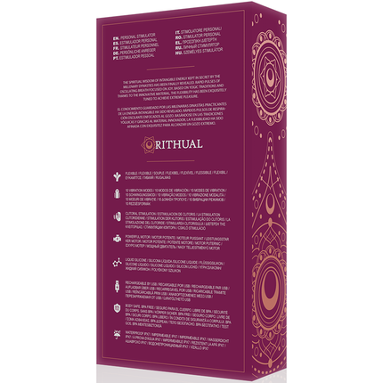 RITHUAL - ANUSARA DOUBLE MOTEUR RECHARGEABLE 2.0 ORCHIDÉE