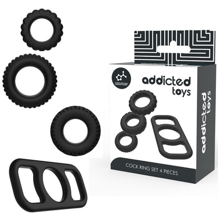 ADDICTED TOYS - KIT 4 PIÈCES