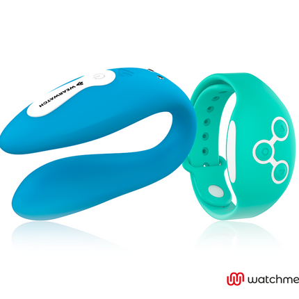 WEARWATCH - VIBRATEUR WATCHME DOUBLE TECHNOLOGIE INDIGO/EAU DE MER