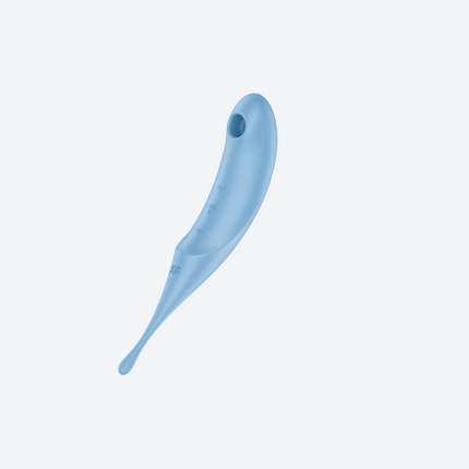 SATISFYER - APPLICATION DE STIMULATEUR ET VIBRATEUR TWIRLING PRO+ VERT