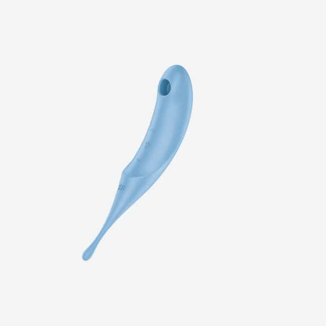 SATISFYER - APPLICATION DE STIMULATEUR ET VIBRATEUR TWIRLING PRO+ VERT